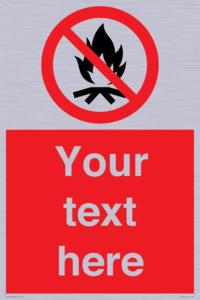 Custom prohibition No campfire